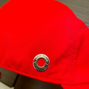 Beautiful Red Loro Piana Designer Hat